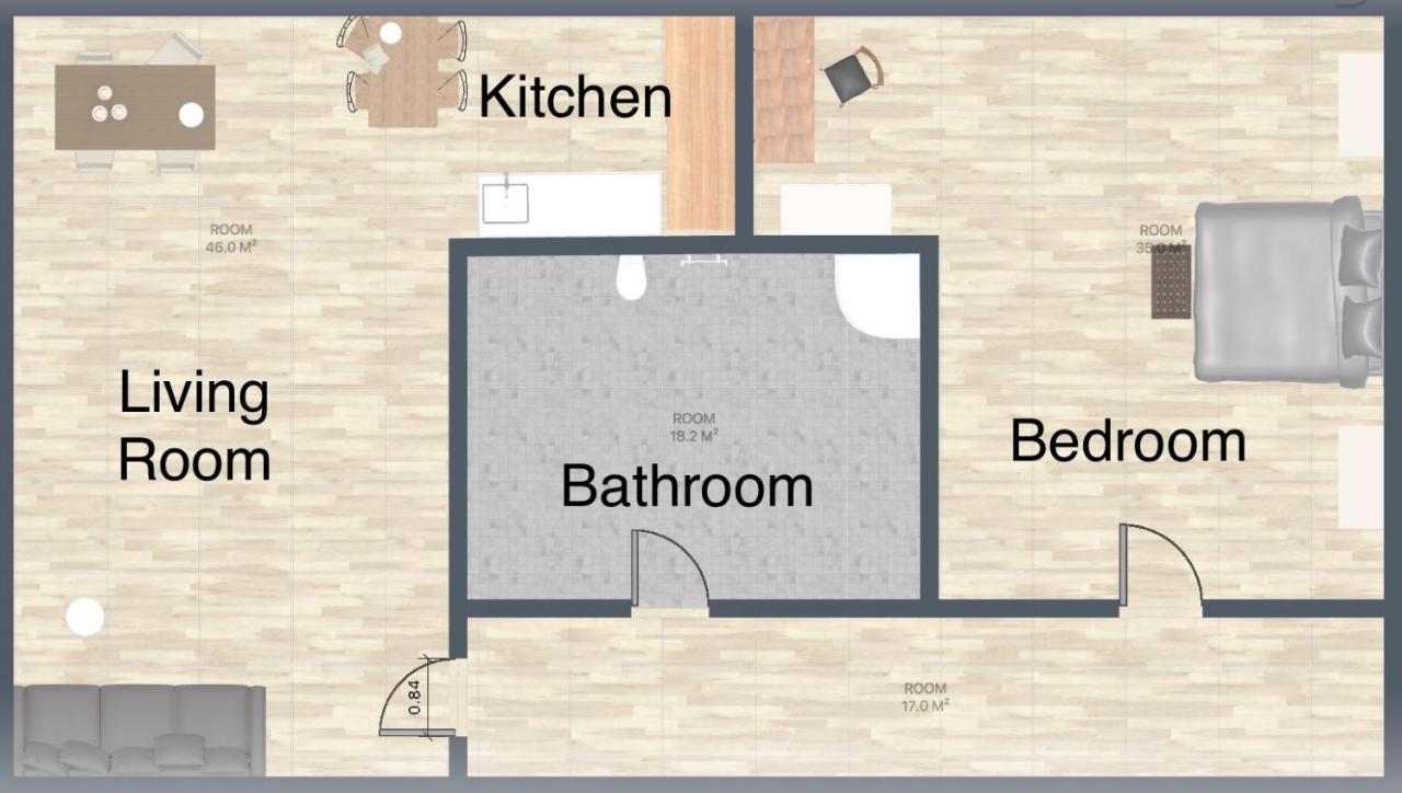 2-Zimmer City Apartment 57M² Mit King Size Bett Und Kueche Munique Exterior foto